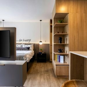 model unit of 1 bedroom apartment for sale in masdar city