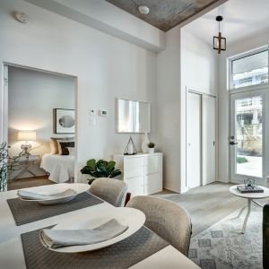 model unit of 2 bedroom apartment for sale in masdar city