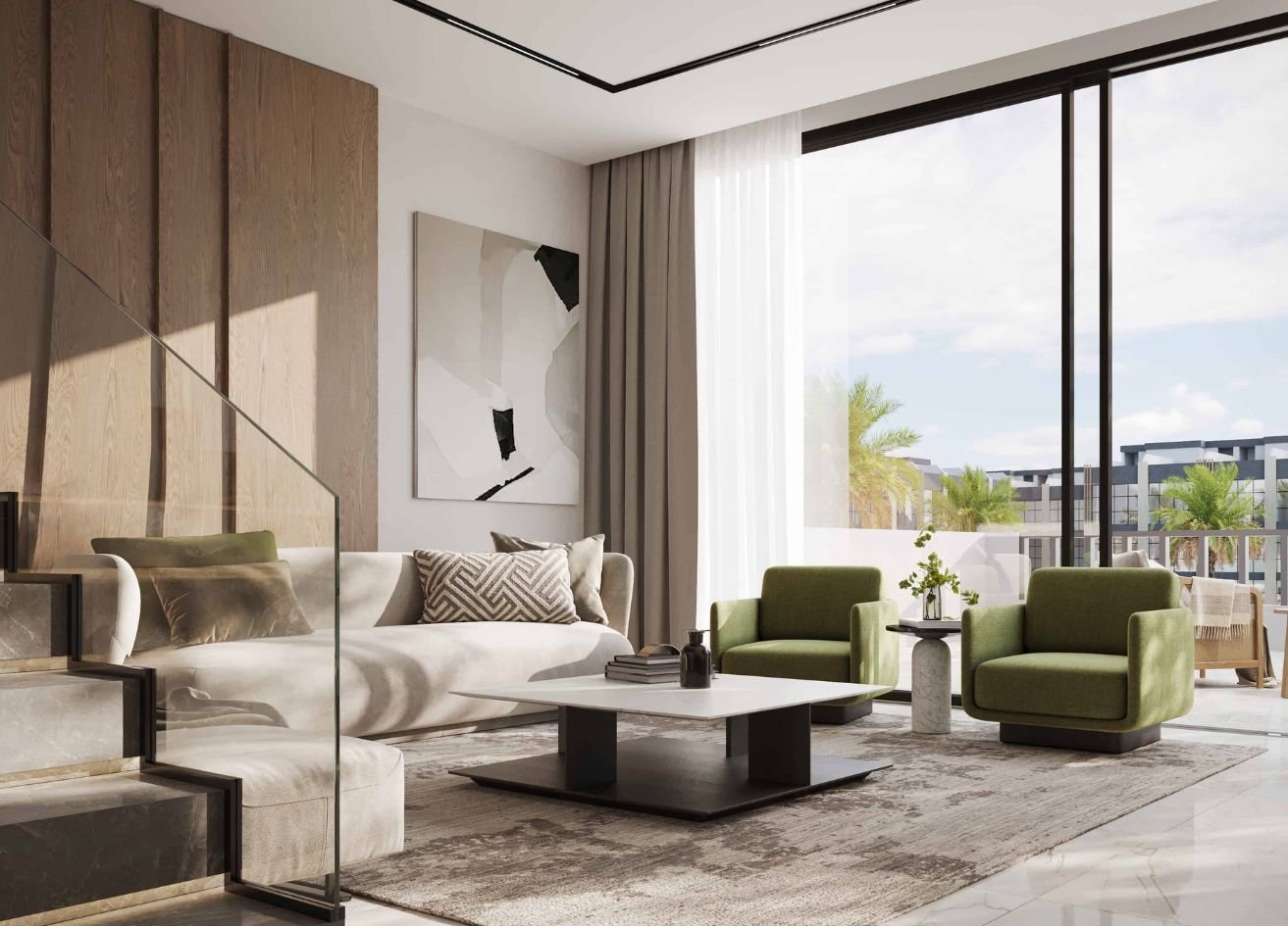 reportage village abu dhabi living room