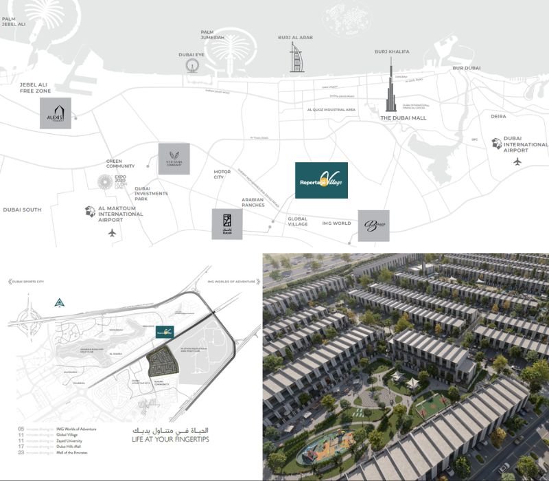 reportage village masterplan