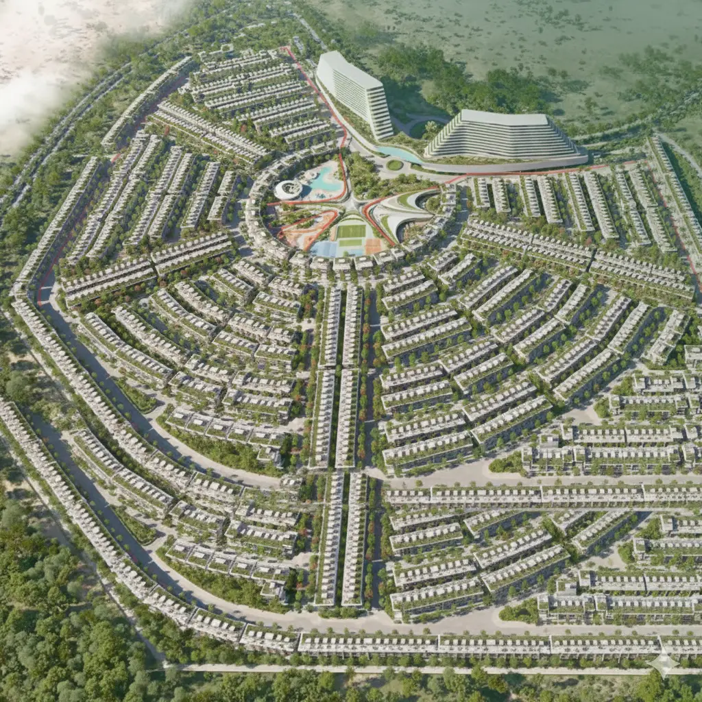 Greenz by Danube Master plan