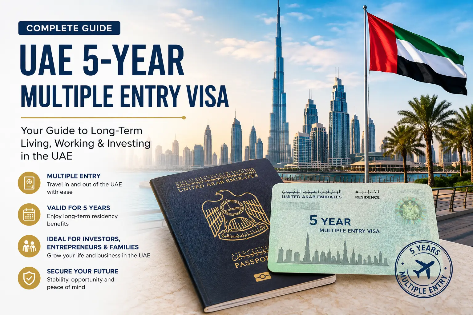 UAE 5-year multiple entry tourist visa