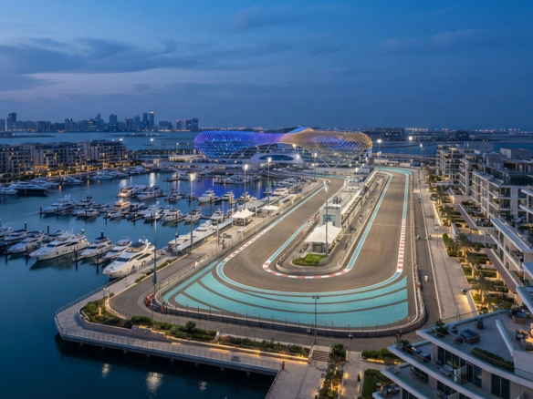 Yas Marina circuit abu dhabi